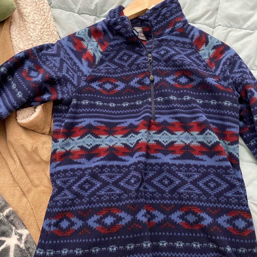 EDDIE BAUER Quest Fleece 1/4-Zip - Printed